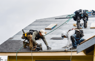 Guys Strapped in On Roof #image_title